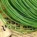 12ft of 1.5mm Green Chocolate Leather Cord String Thread,hide rope findings,Leather,Bracelet findings