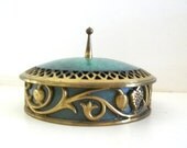 Vintage Handmade Israel Oppenheimer 2 pc Candy Dish Circa 1960s