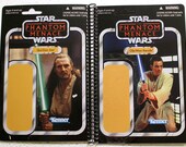 Obi-Wan Kenobi & Qui-Gon Jinn Recycled Vintage Style Star Wars TPM Notebook