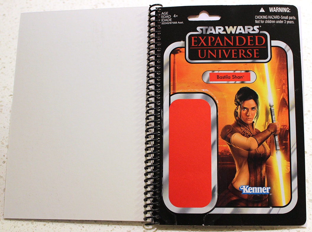 Bastila Shan Recycled Vintage Style Star Wars EU Notebook