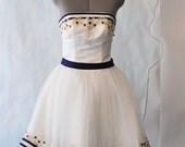 Navy blue Wedding Dress-Size 2-Ready to ship