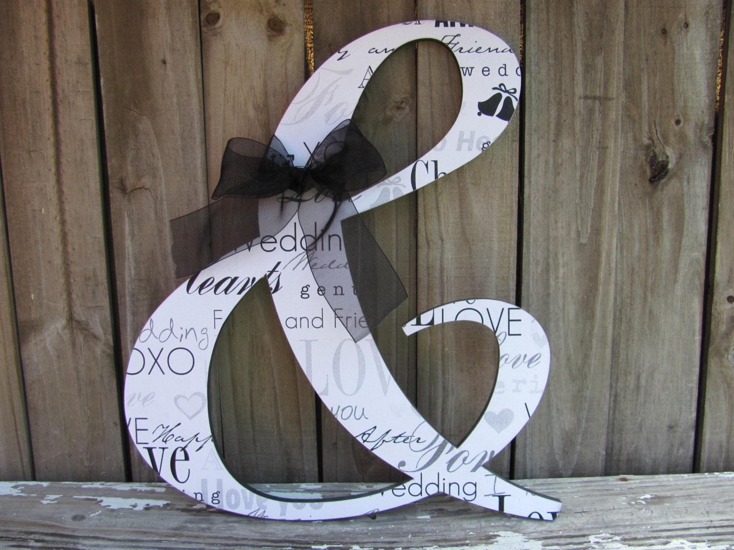 Ampersand Letter & Sign - Wedding Decor - Props