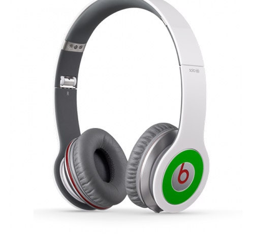 Beats Solo Green Headphone Cup Wraps