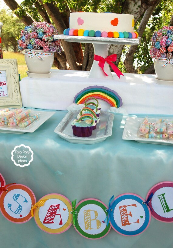 Printable Rainbow Collection by Fara Party Design Il_570xn