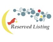 CUSTOM LISTING for melissa