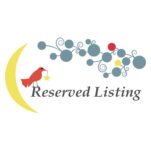 CUSTOM LISTING for misseltat