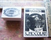 Rubber Stamp for scrapbooking card making journaling notebooking Chocolat Mousse new