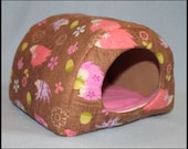 Small Soft and Cozy Critter Cave House Hedgehog Guinea Pig Rat Small Animal Happy Hedgehogs