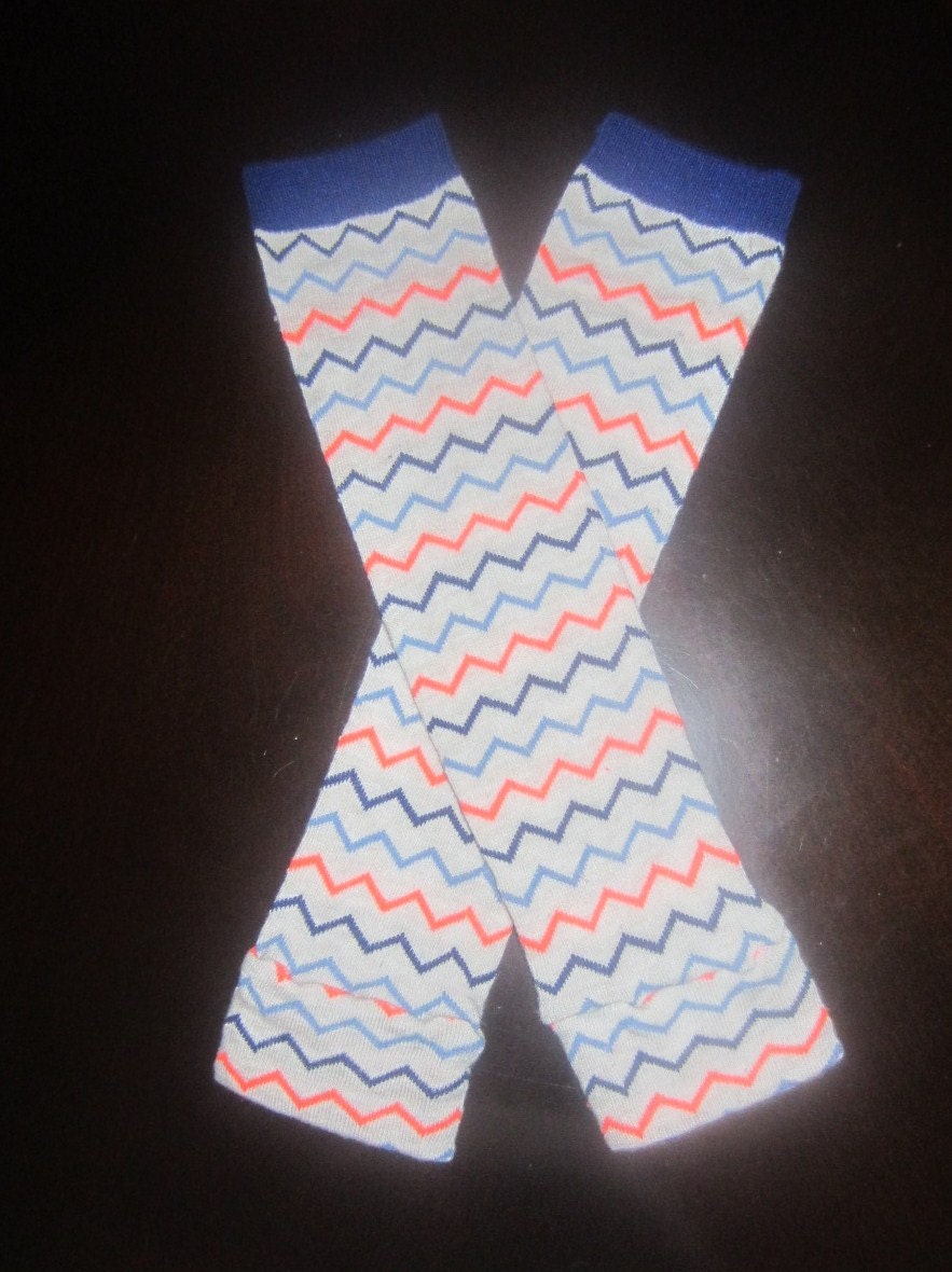 Leg/Arm Warmers - Baby Leggings - Zig Zags