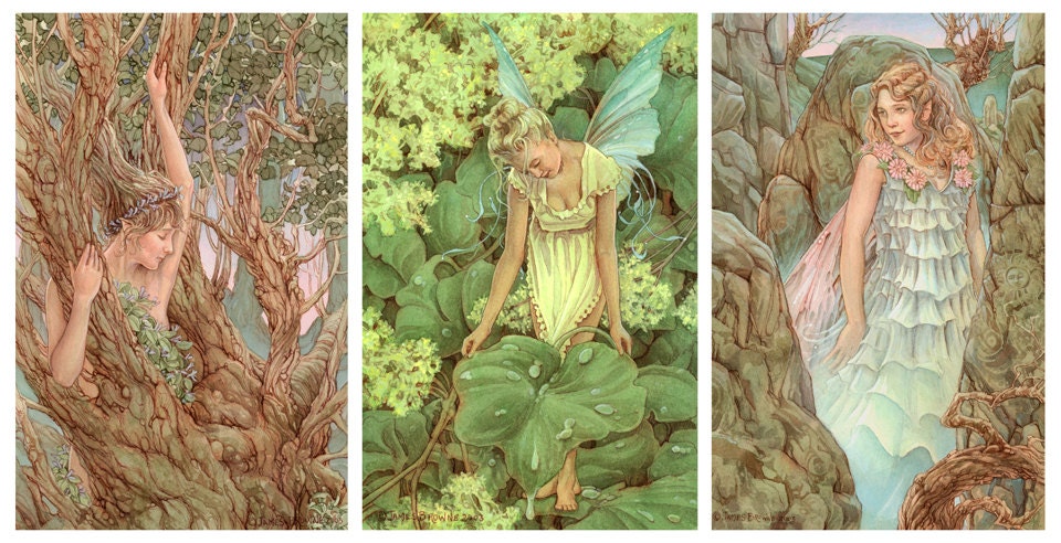 Women of Fae 8.5x11 Print Set of 3 Collection