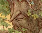 Mr. Browbark Elf and Tree Ent 8.5x11 Print