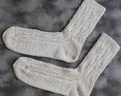 Maritimers Cabled Mens/Womens Socks: PDF Knitting Pattern by The Sexy Knitter