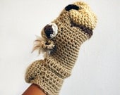 Puppet crochet wool toy - Camel