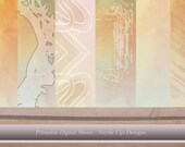 Backgrounds - Shabby Yellow: For Gift Wrap, Scrapbooking, Journaling, Paper Goods and Digital Collaging