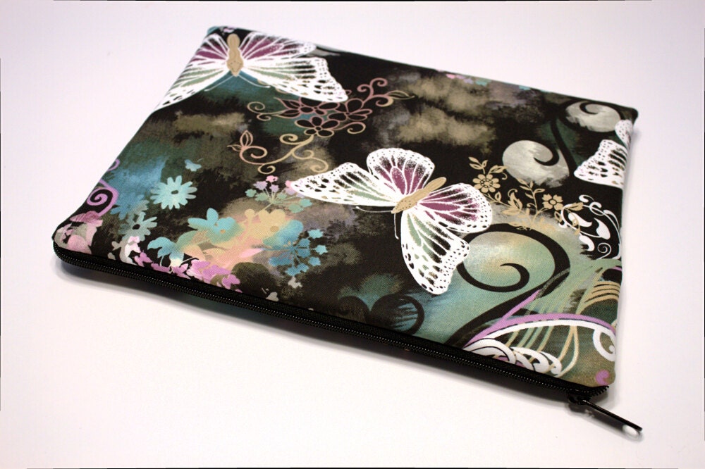 Macbook pro case, Macbook Air Case, Macbook Case, Mac book Pro Case, Mac cover, Mac Book Air Case, Women ipad Case Bag - Butterfly Night