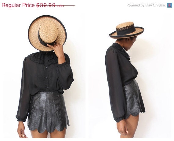 40% Off SALE KOKIN Lace Trim Straw Fashion Hat  size M/L