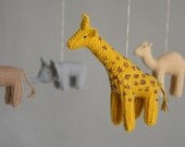 special for Noor - baby crib mobile - 6 different animals