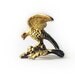 Vintage 80s Eagle solid bronze decorative