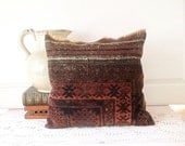 Oriental Carpet Pillow, Bohemian Rhapsody