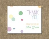 Thank You from the Future Mrs / Shower Thank You's / Wedding Thank You Cards / Bridal Thank You / Wedding Stationery  - PACK OF 50