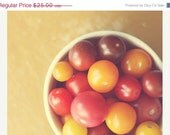 SALE 30% OFF Art For Kitchen tomatoes, heirloom  8x10 Fine Art Food Photography Kitchen Art fruit still life fruit wall decor