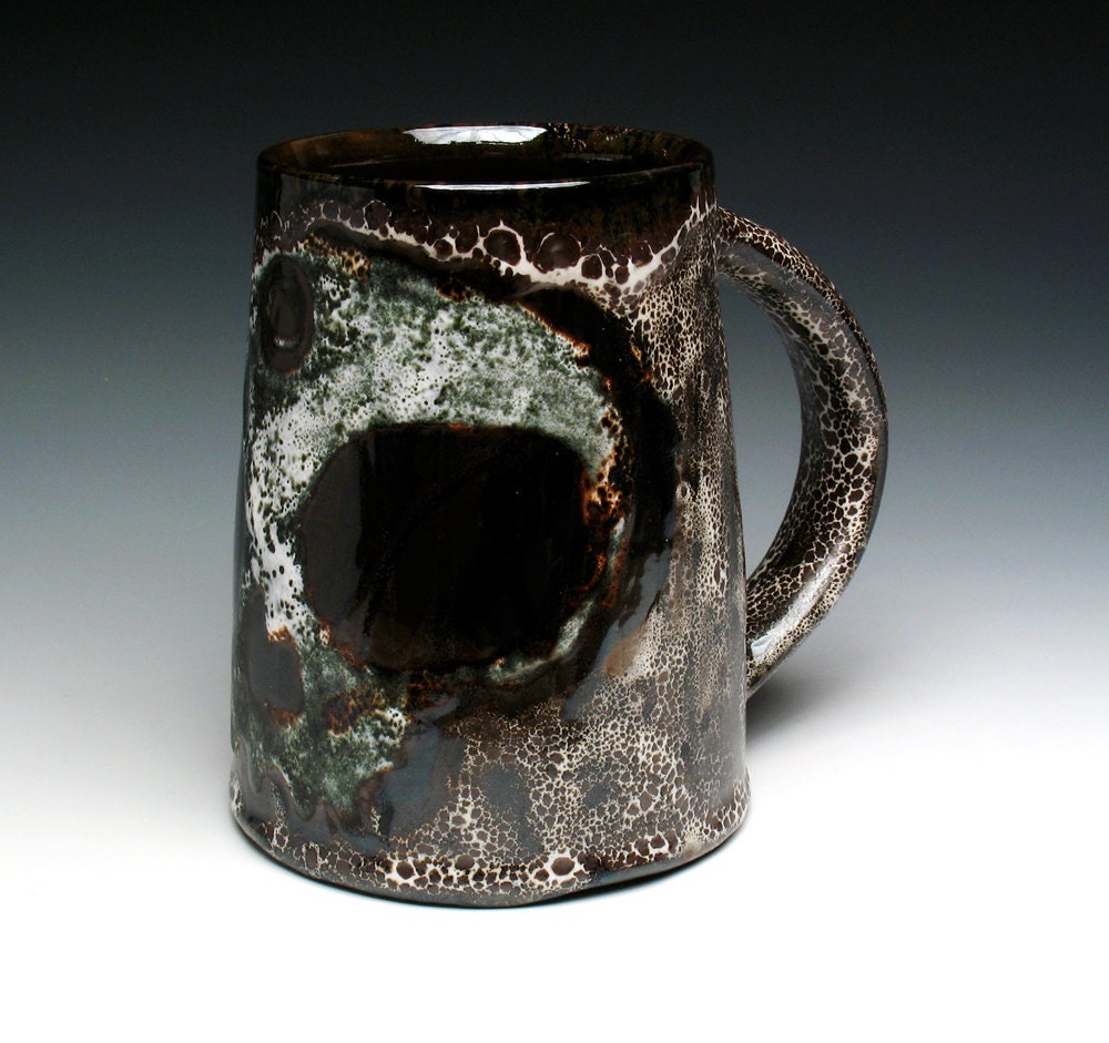 Dark Medieval Gothic Skull Tankard Extra Large Beer Mug