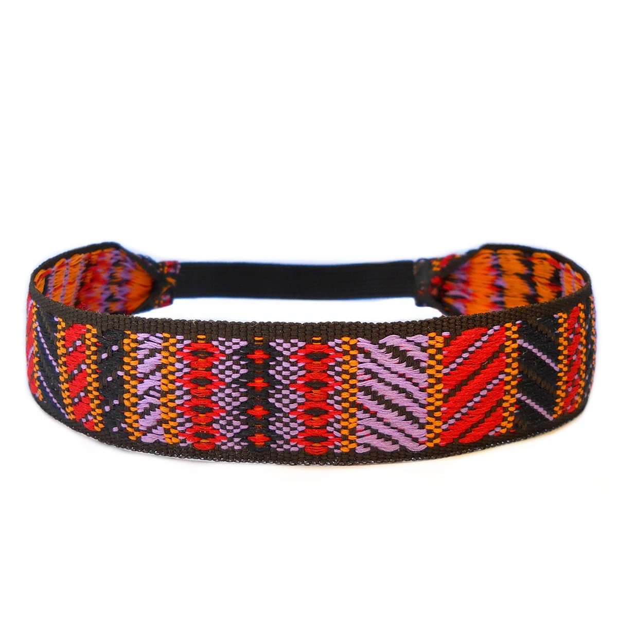 boho chic ethnic brown multicolor headband
