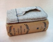 Kindle Case Kindle Cover GRAY HOODIE Kindle Sleeve Felted Sweater Wool
