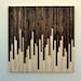 Rustic Wood Wall Art - Wood Sculpture Wall Installation