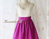 Jazzie lll - Glamorous dress Spring Summer Vintage Inspired White Lacy With Purple Skirt Wedding Cocktail Dinner Garden Party Dress XS-S