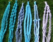 Macrame Plant Hangers LOTS of COLORS