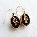 Aquarius Horoscope Earrings - Zodiac Jewelry