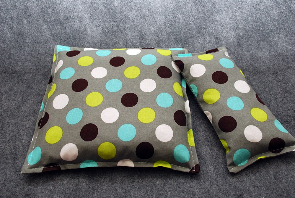 Corn Bag Microwave Heating Pad -- Skipping Stones Gift Set
