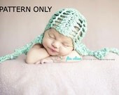 CROCHET PATTERN PDF- undersea shell hat
