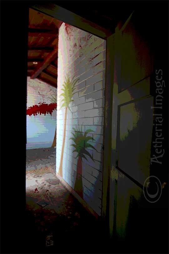 Dark Times At The Royal Hawaiian 12x18 Fine Art Print