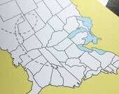 I'll Be Right Here If You Need Me (Customized for Your City): Set of 3 Postcards