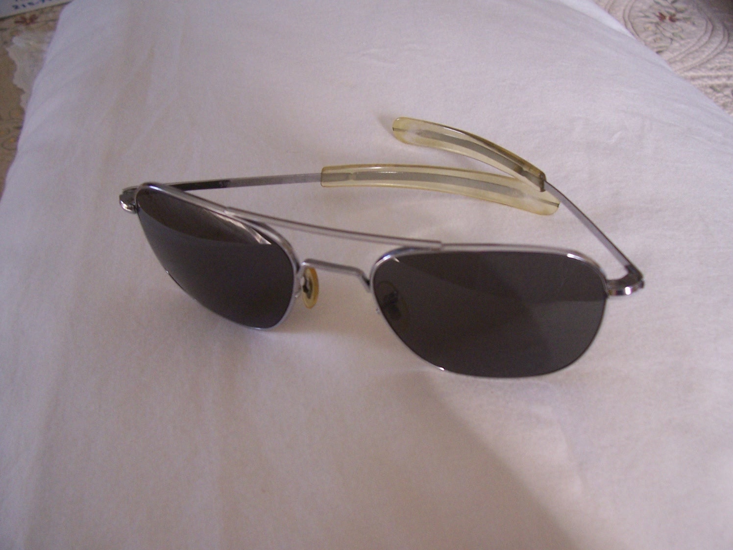 Vintage Aviator Sunglasses Randolph Engineering Military Pilot Issue
