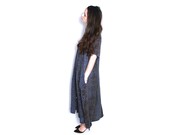 Vintage Dress Maxi Oversize Maternity Plus Size - Extra Large