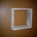 White Painted Barnwood Shadowbox shelves