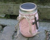 Scripture Jar, Pink With Cross and Chalkboard Lid