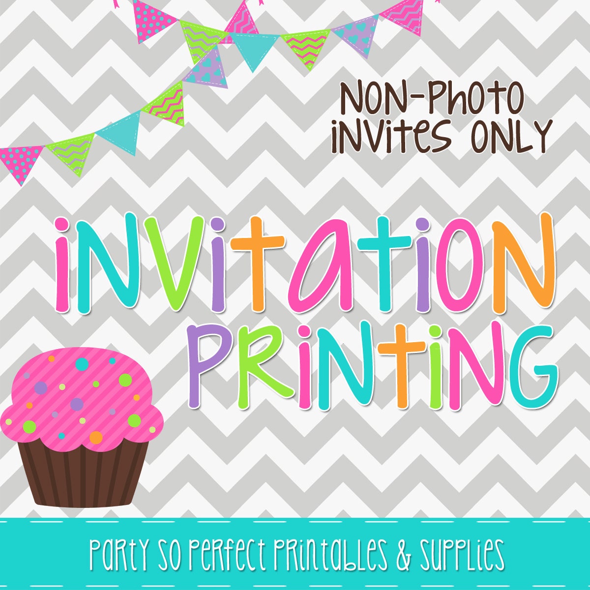 30 Printed 5x7 Invitations with Envelopes Il_170x135