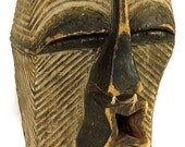 Songye Kifwebe Female Mask DR Congo 18 inches African  Mask