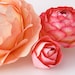 Paper Rose Centerpiece - Hand Painted and Illuminated Flowers