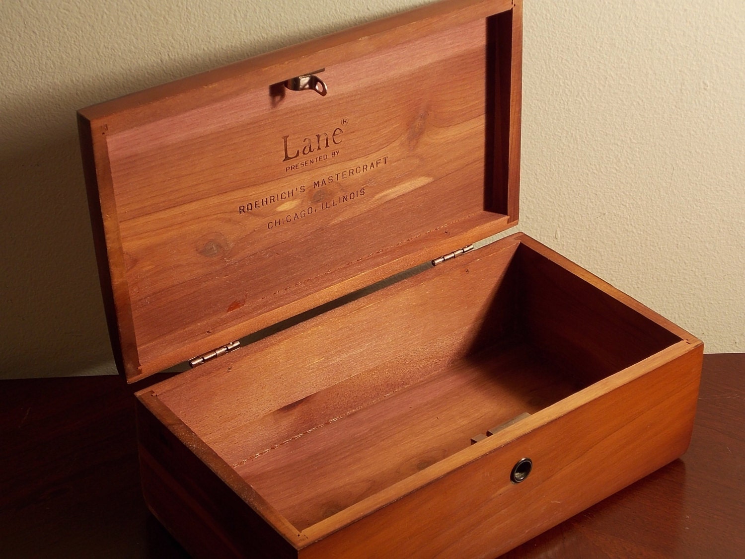 Vintage Lane Cedar Chest With Key by thevintagepicker on Etsy