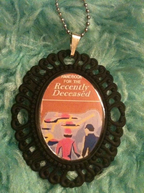Handbook for the Recently Deceased Cameo Necklace