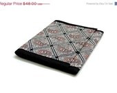 SALE Jewelry Organizer Storage Case for Home & Travel - Pink Paisley