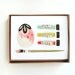 Egg Painting Easter Card 10pcs