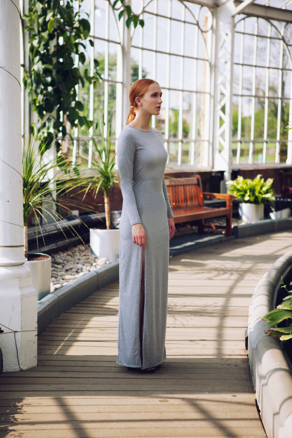 Long Sleeved Maxi Dress