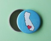 California (SoCal) Love Pocket Mirror