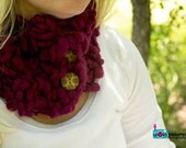 Handspun Cowl Pattern- Super Bulky Yarn, Quick Knit, Women's Gifts, Thick and Thin